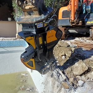 pinza idraulica di demolizione per calcestruzzo