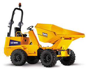 dumper gommato / diesel / con benna elevatrice e orientabile