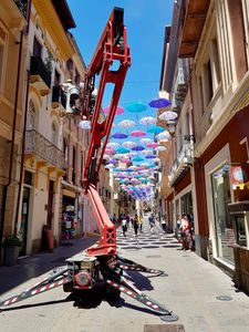 piattaforma a ragno cingolata