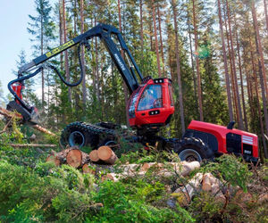 abbattitrice forestale gommata 1