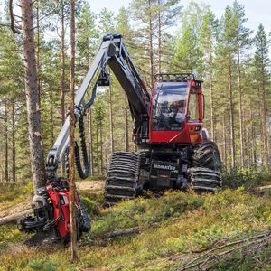 abbattitrice forestale gommata 1