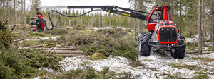 abbattitrice forestale su ruote 1