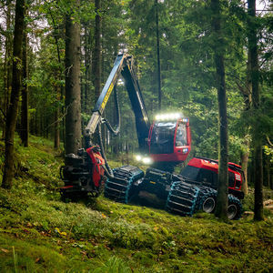 abbattitrice forestale su ruote 1