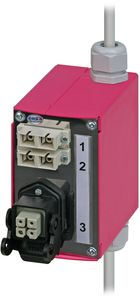 scatola per impiombature per fibra ottica