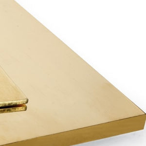 ottone in barre piatte