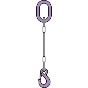 brache di sollevamento con cavo