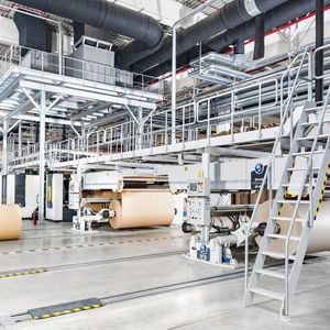 macchina di fabbricazione di scatole di cartone ondulate