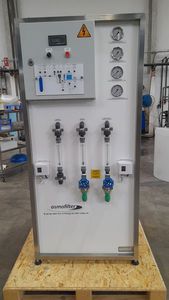 unità di purificazione di acqua industriale
