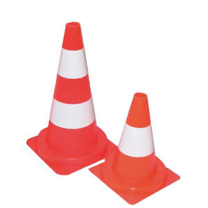 cono di segnalazione in PVC