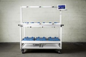 carrello commissionatore elettrico
