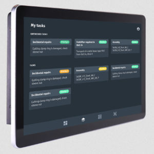 panel PC con touch screen multitouch