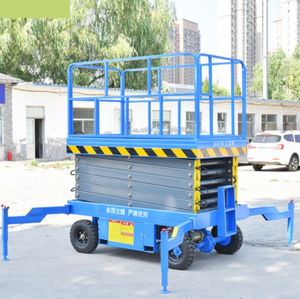 piattaforma elevatrice a forbice mobile