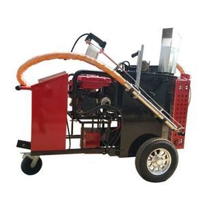 preriscaldatore applicatore per sigillatura di fessure su asfalto
