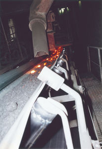 nastro trasportatore in gomma