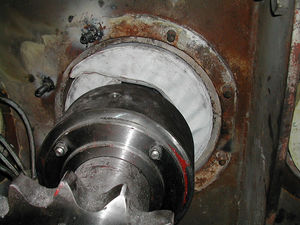 guarnizione per forno a rulli