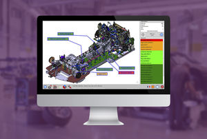 software di visione per macchina industriale