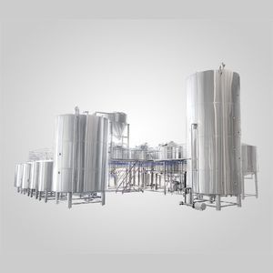 sistema di birrificazione in acciaio inossidabile