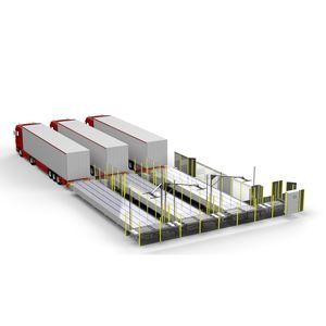sistema di carico e scarico per pallet