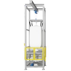 sistema di scarico per big bag