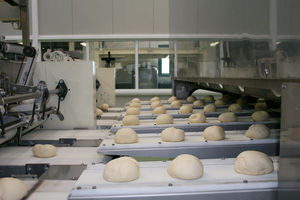 linea di produzione di pancarrè