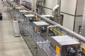 linea di produzione di biscotti