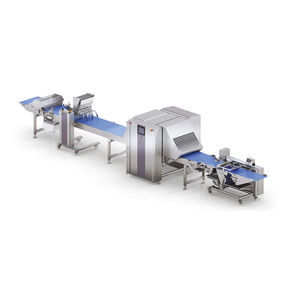 linea di produzione di torte con dosatore