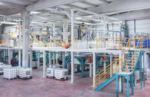 centrale di produzione per il settore dell'edilizia