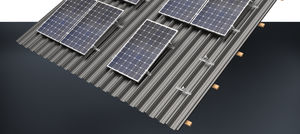 sistema di fissaggio per impianti fotovoltaici per tetto inclinato