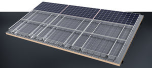 sistema di fissaggio per impianti fotovoltaici su tetto