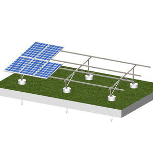 sistema di fissaggio per impianti fotovoltaici a terra