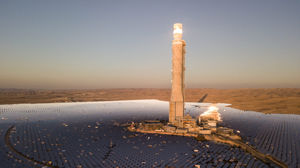 centrale solare termodinamico a concentrazione