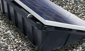 sistema di fissaggio per impianti fotovoltaici per tetto piano