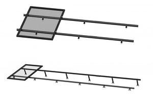 sistema di fissaggio per impianti fotovoltaici su tetto