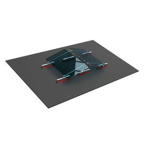 sistema di fissaggio per impianti fotovoltaici per tetto piano
