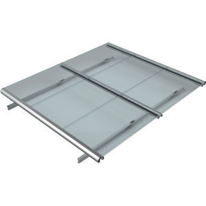 sistema di fissaggio per impianti fotovoltaici per tetto piano