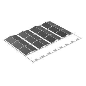 sistema di fissaggio per impianti fotovoltaici su tetto