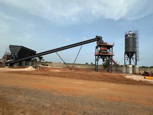 centrale di betonaggio stazionario