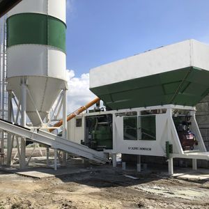 centrale di betonaggio mobile