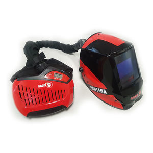 casco con respiratore