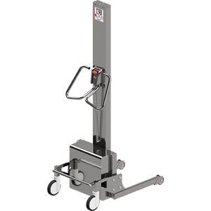 mini carrello elevatore stacker per sollevamento