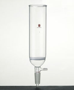 colonna per cromatografia in vetro
