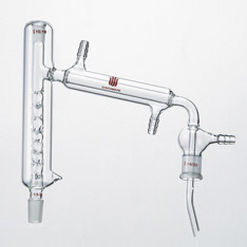 colonna di distillazione in vetro borosilicato
