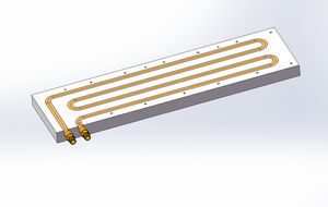 dissipatore in alluminio