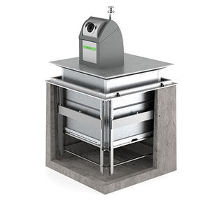 cassonetto in acciaio