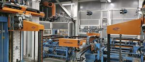 linea di presse automatica
