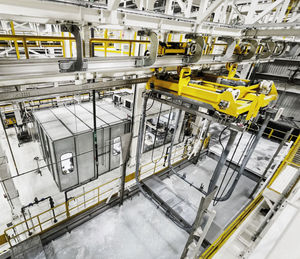 linea di pretrattamento di superficie a spruzzo