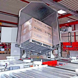 cambio pallet basculante