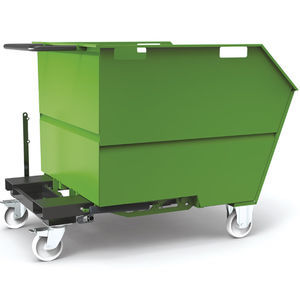 benna ribaltabile per carrello elevatore