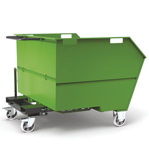 benna ribaltabile per carrello elevatore