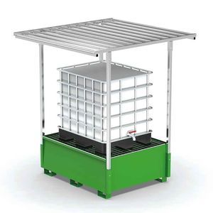 vasca di ritenzione per contenitore IBC